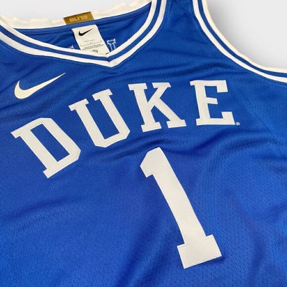 Nike Dri-FIT Elite Duke Zion Williamson Basketball Jersey CN3022-480 size L (a) - Picture 3 of 12